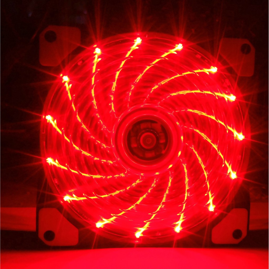 FAN CASING 12CM WITH LED / FAN CASE 12 CM COLORS LAMPU