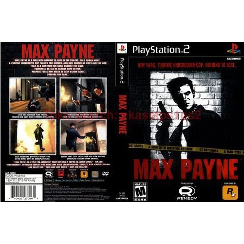 Kaset PS2 MAX PAYNE