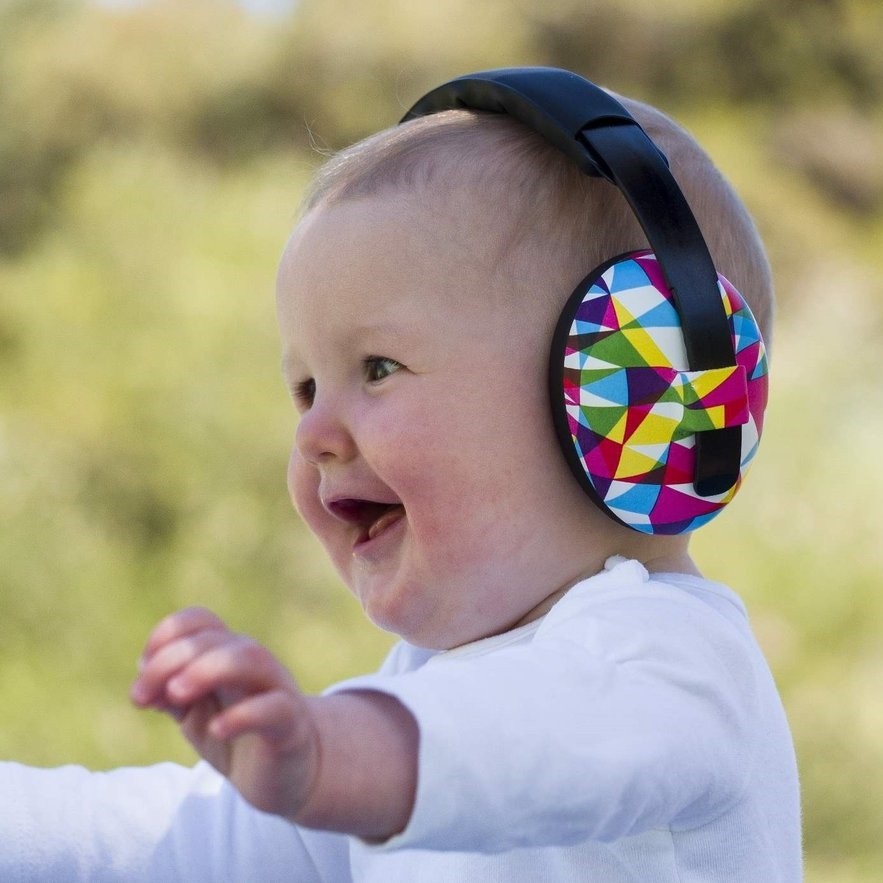 Baby Banz Mini Earmuffs Earbanz - Pelindung Bayi Bising dan Saat Naik Pesawat