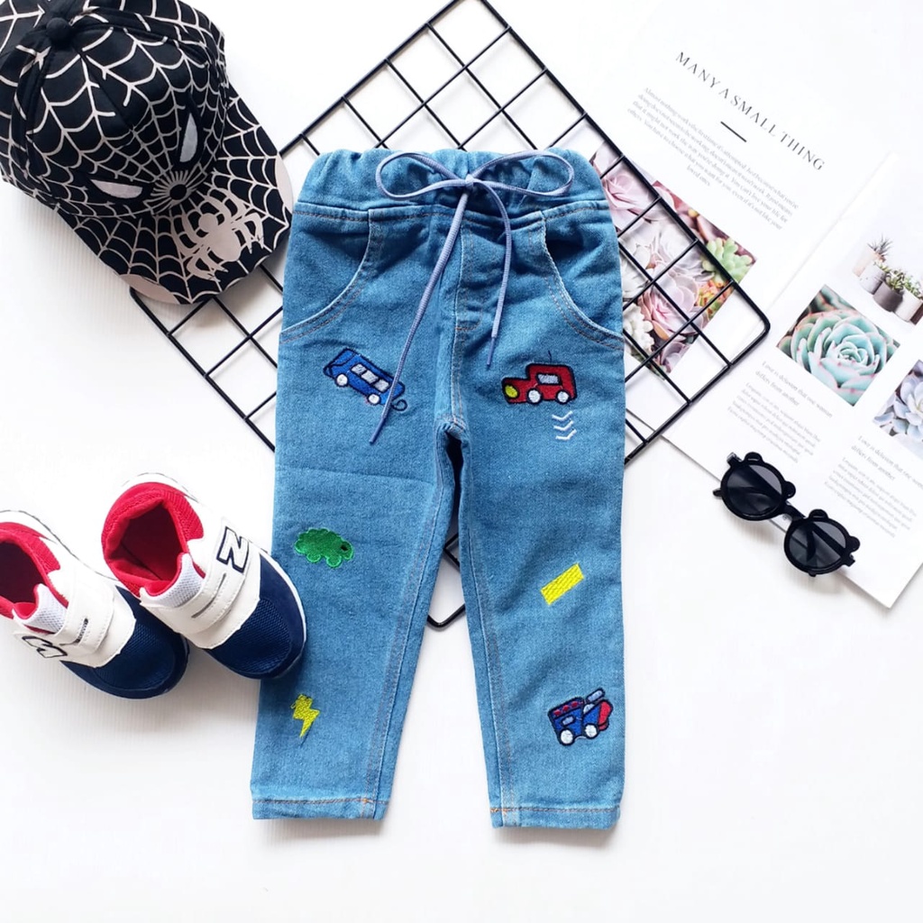 Celana Jeans anak import celana jeans anak laki laki model terbaru berkualitas usia 1 2 3 4 tahun