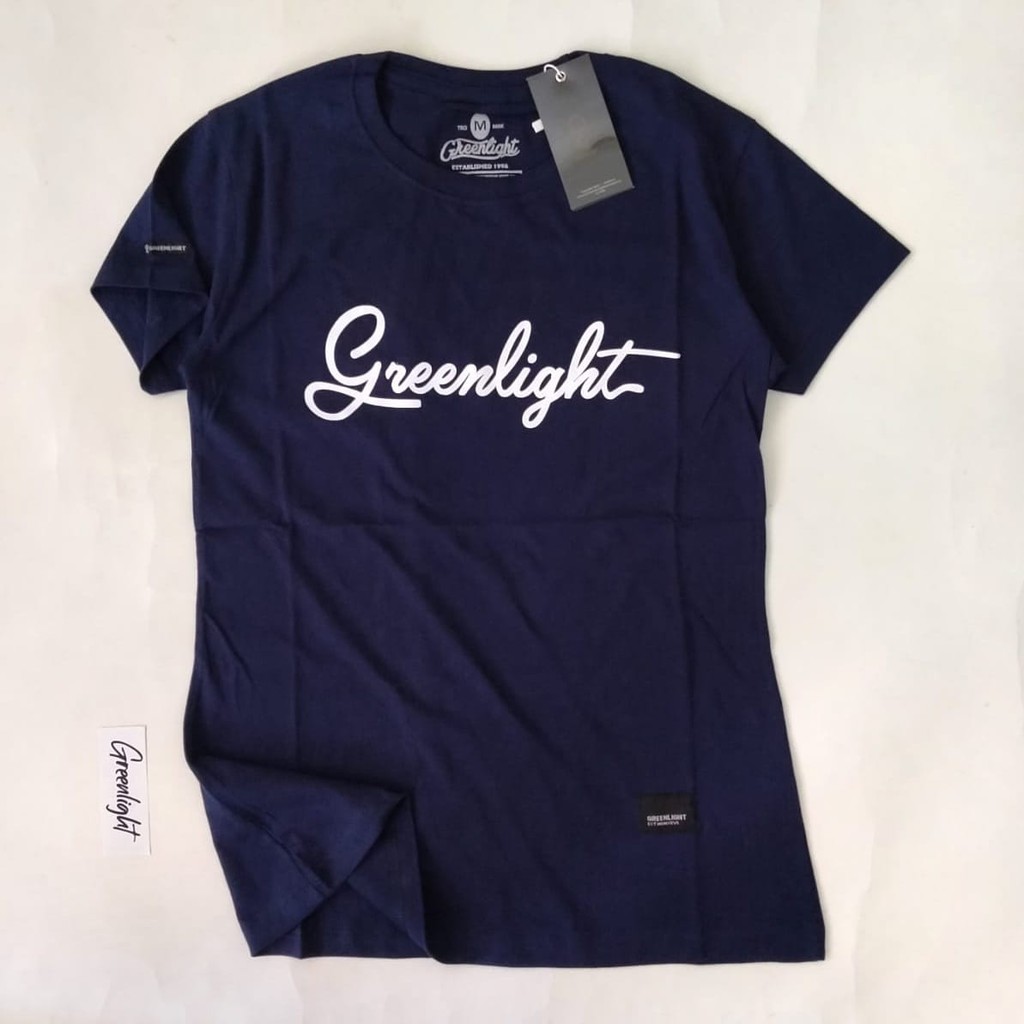 KAOS GREENLIGHT CEWEK KAOS DISTRO WANITA FREE STIKER BAJU TSHIRT CEWE WARNA MOTIF TERBARU