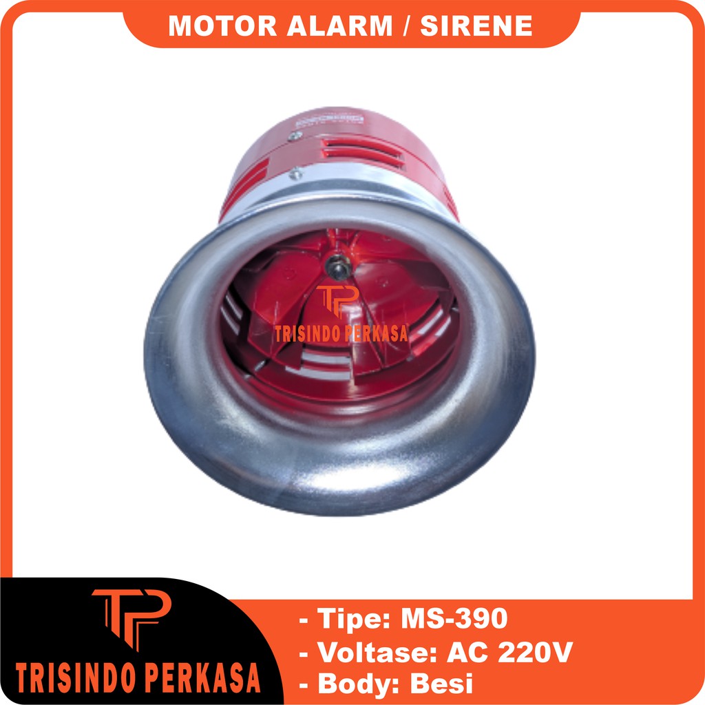 Sirine / Motor Sirene / Sirene Alarm MS390 MS-390 220 V AC