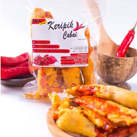 

Keripik Sayur Cabe Besar Asli Crispy 200gr