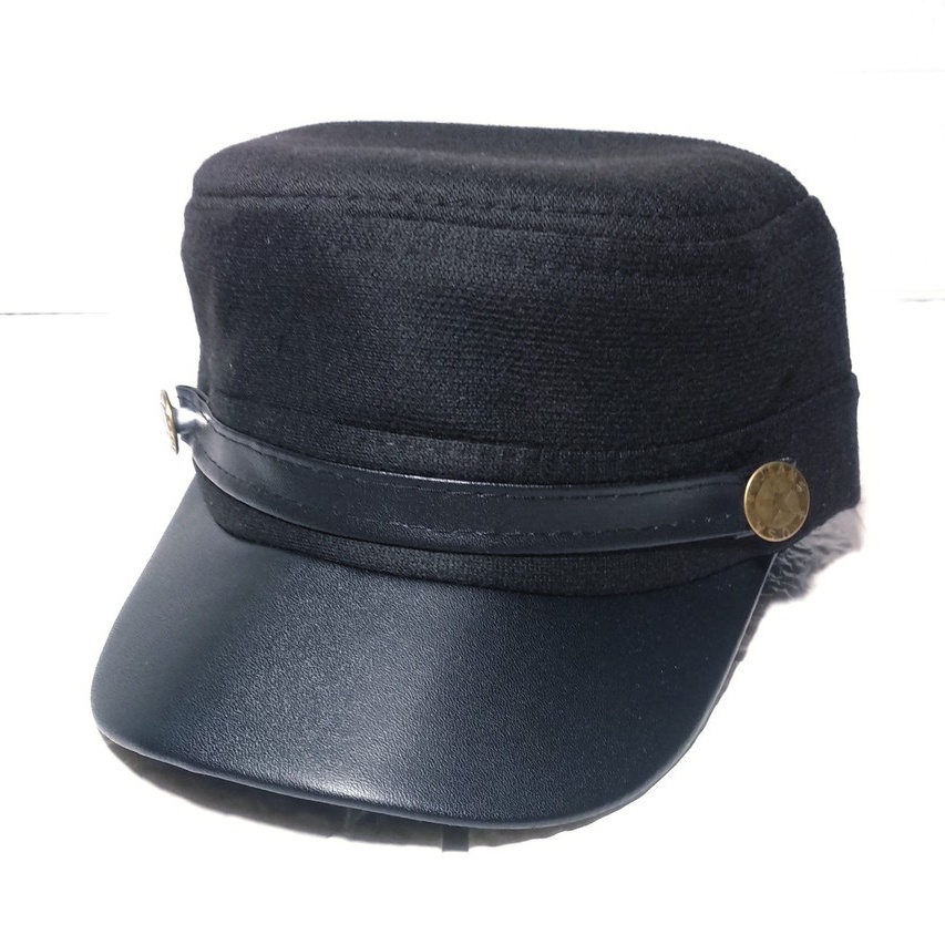 RS. TOPI ANAK LAKI-LAKI (1-3 THN) KOMANDO ANAK-HITAM LIDAH KULIT