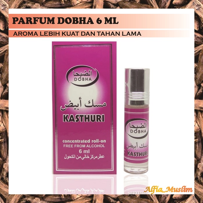 Parfum Malaikat subuh Non Al kohol Dobha 6 ML Roll On