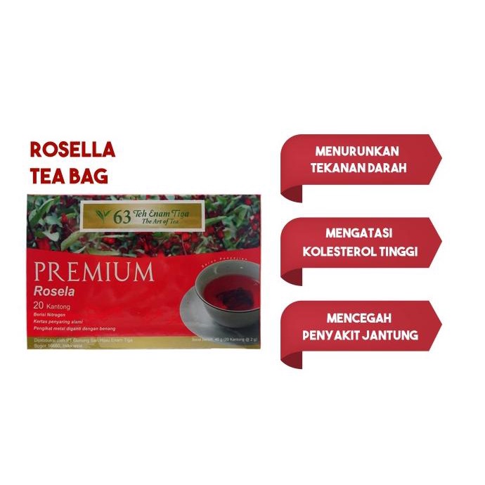 

[ COD ] Teh 63 Roselle GRATIS ONGKIR Kode 641