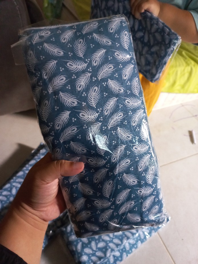 Cf Kain Batik Printing Serian Monocrom Indigo New Modern Adem Halus Putrabrawijaya Batik Pekalongan