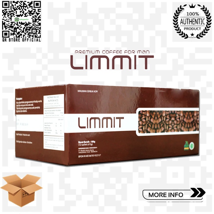 

KOPI LIMIT LIMMIT COFFEE 12 SACHET PER BOX