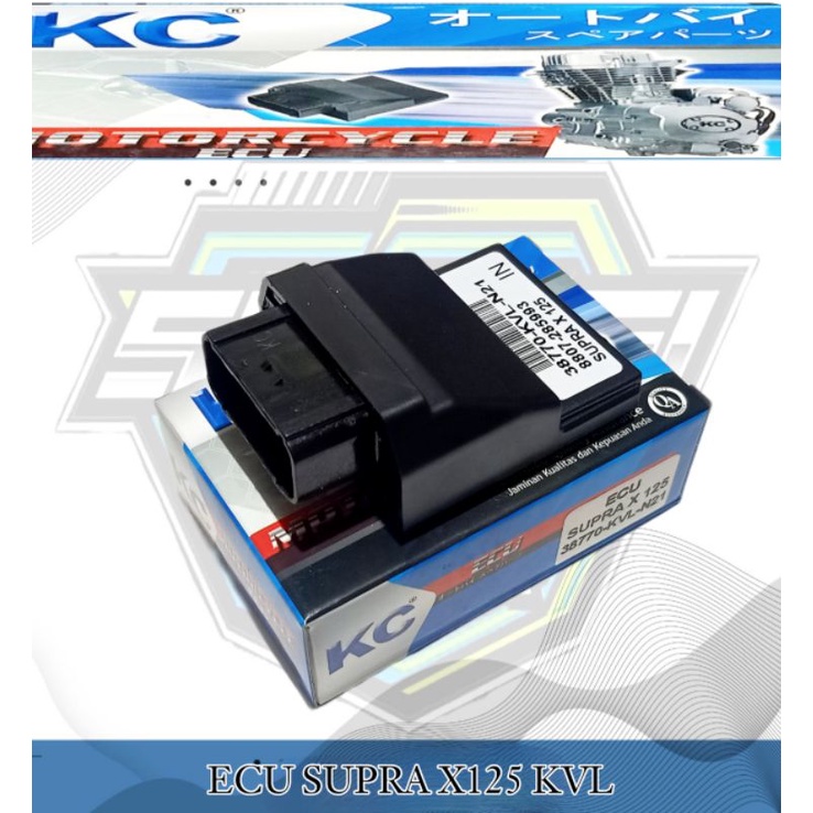 ECU CDI KC PART HONDA SUPRA X 125 / SUPRA X125 &quot;KVL&quot;