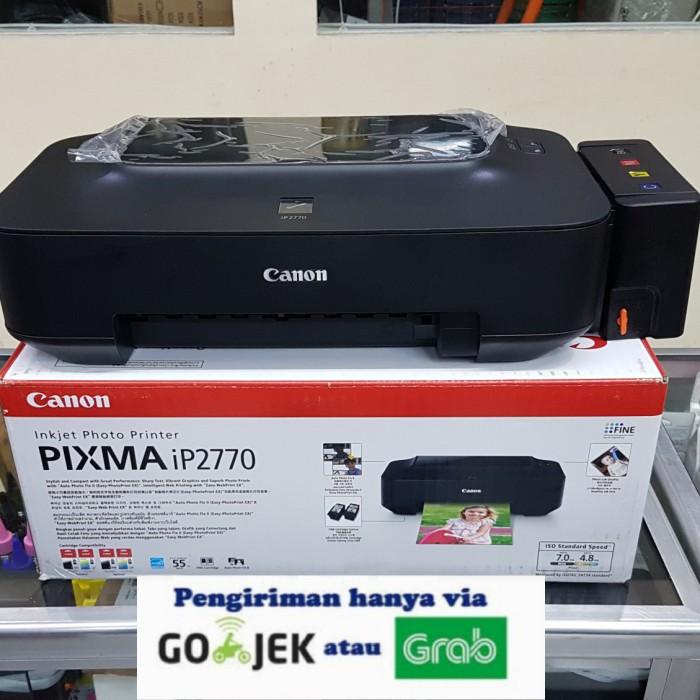 Inkjet | Printer Canon Ip2770 + Infus Box Modif A3 Lipat 2 Printer Notaris