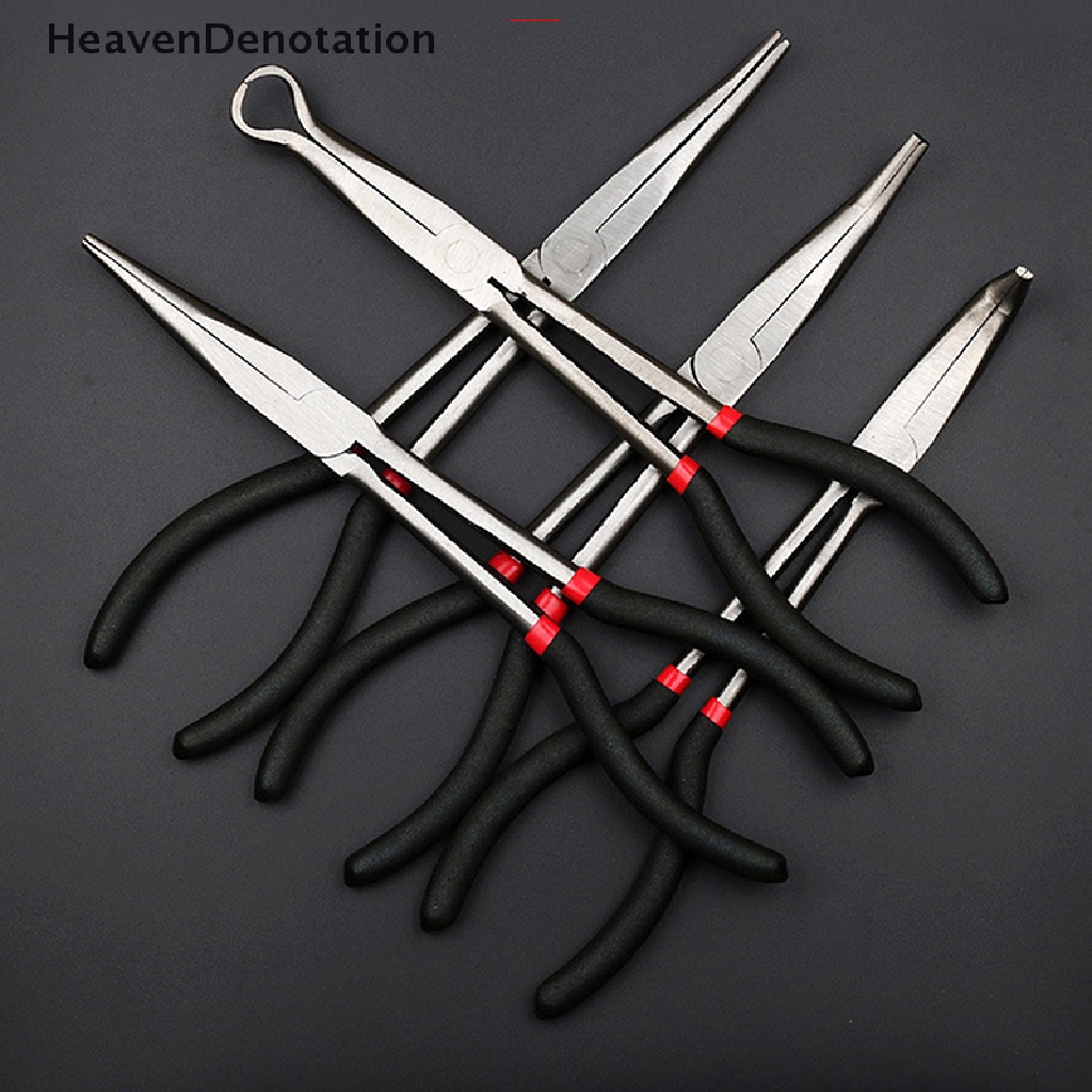 [HeavenDenotation] 11&quot; 280mm Long Handle Multi-Functional Reach Circle Nose Pliers Plug Puller