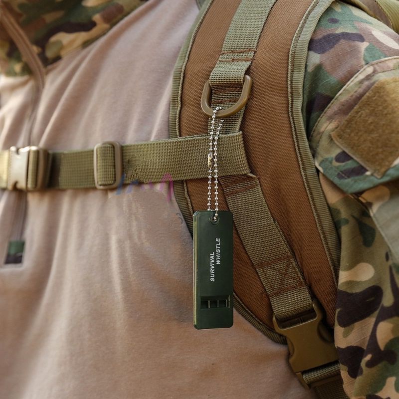 Pluit Gantungan Kunci Peluit Parkir Pelatih Coach Pelatih Keychain Whistle Survival Sempritan