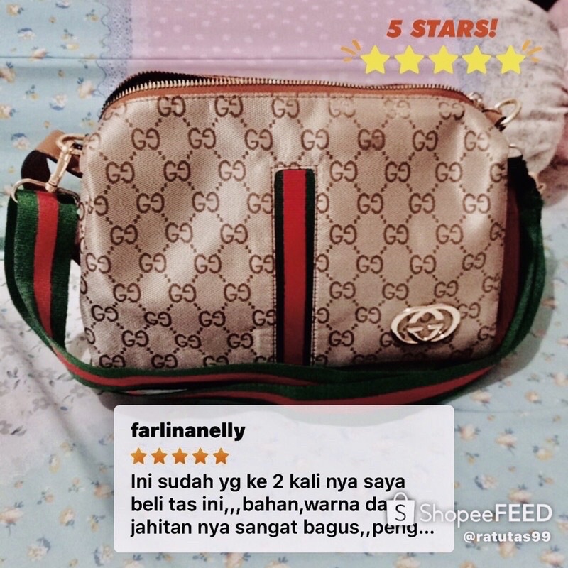 G505 SLING BAG WANITA TAS SELEMPANG WANITA TAS BAHU WANITA TAS BATAM IMPORT