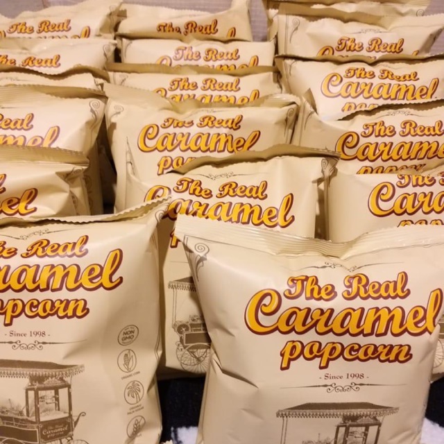 

THE REAL CARAMEL POPCORN XXI