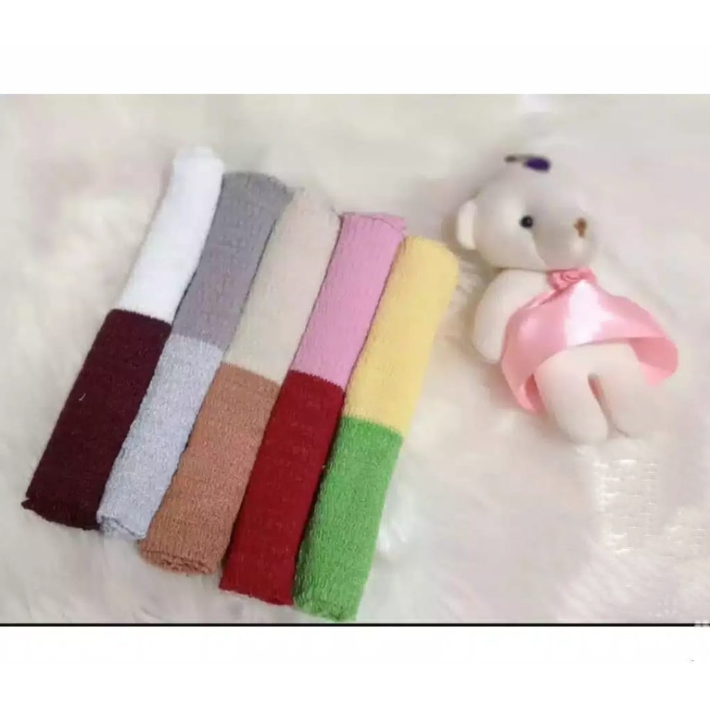 Jilbab kantor Marshanda / Bego Poly / Jilbab Kerja Instan-Ciput Rajut