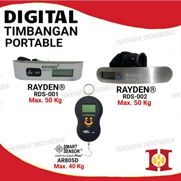 Timbangan Koper Tas Bagasi Digital Portable Gantung Scale Luggage