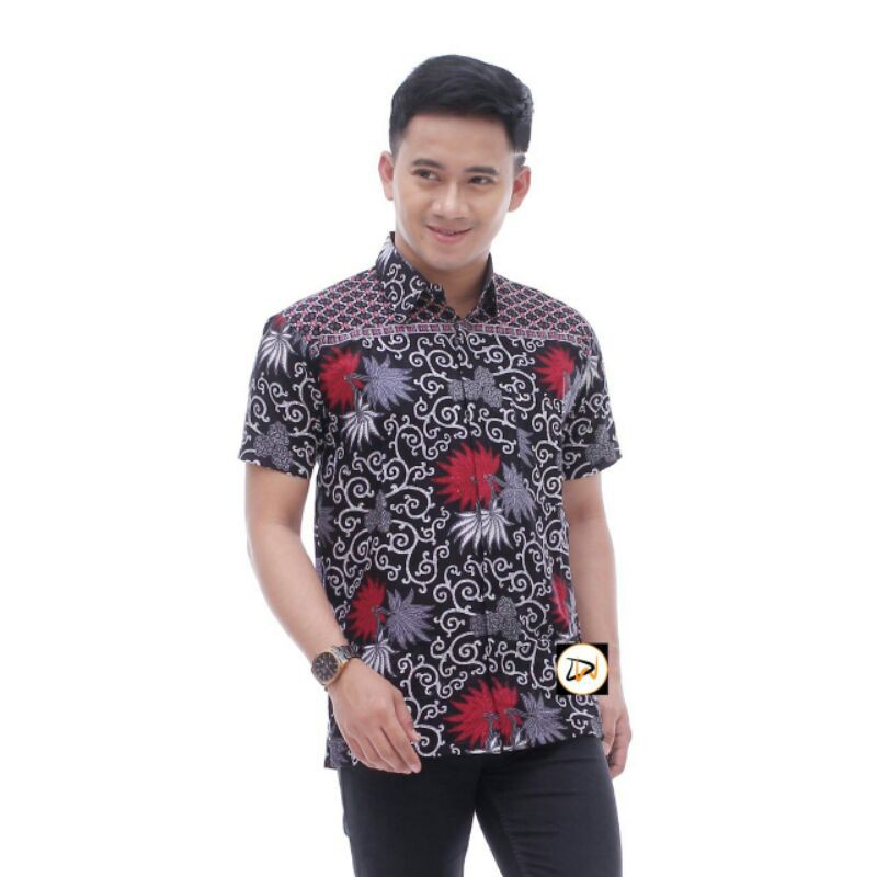 baju pria/kemeja batik lengan pendek