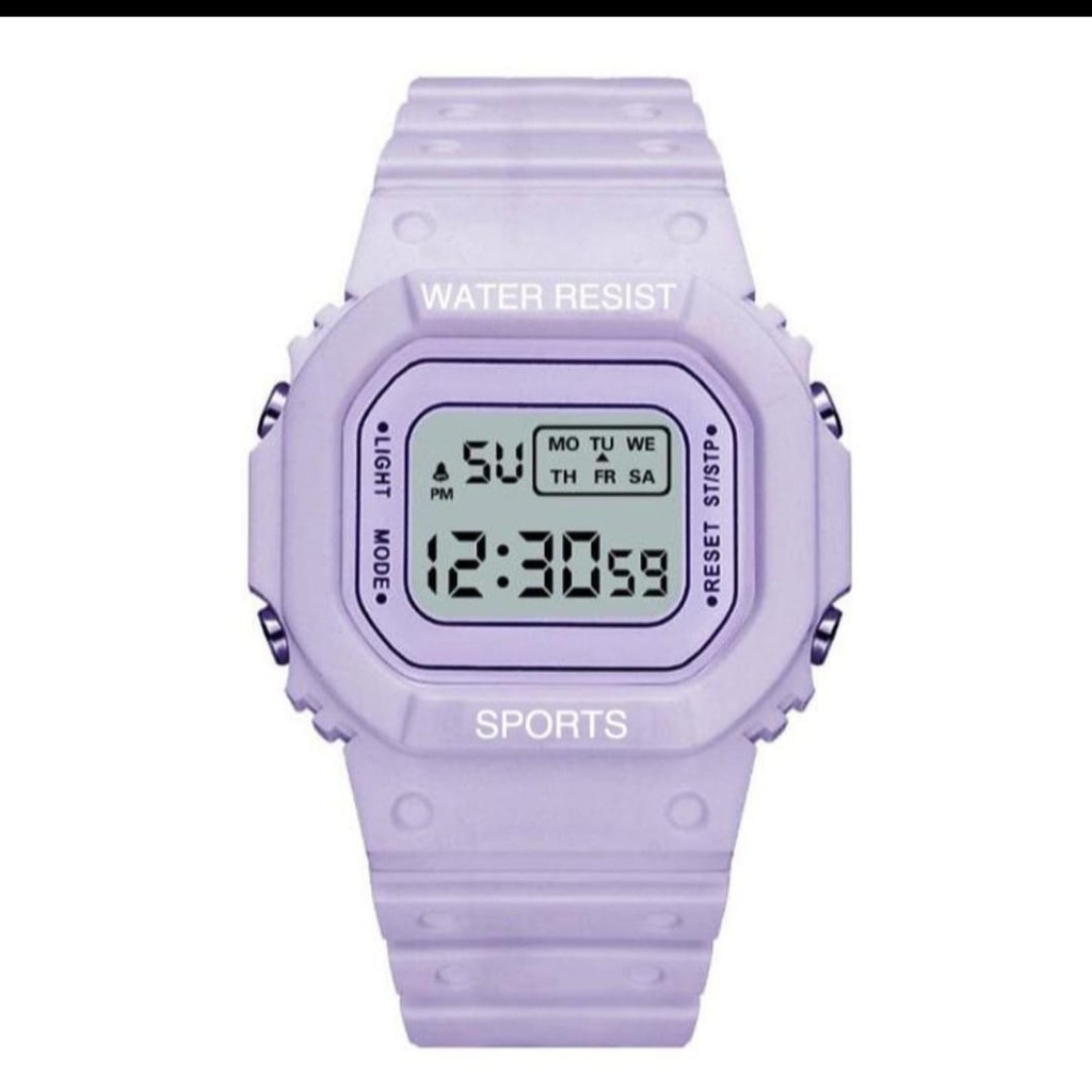 Jam Tangan Wanita Korea Style Digital Jam Tangan Anak Sport LNR-1175