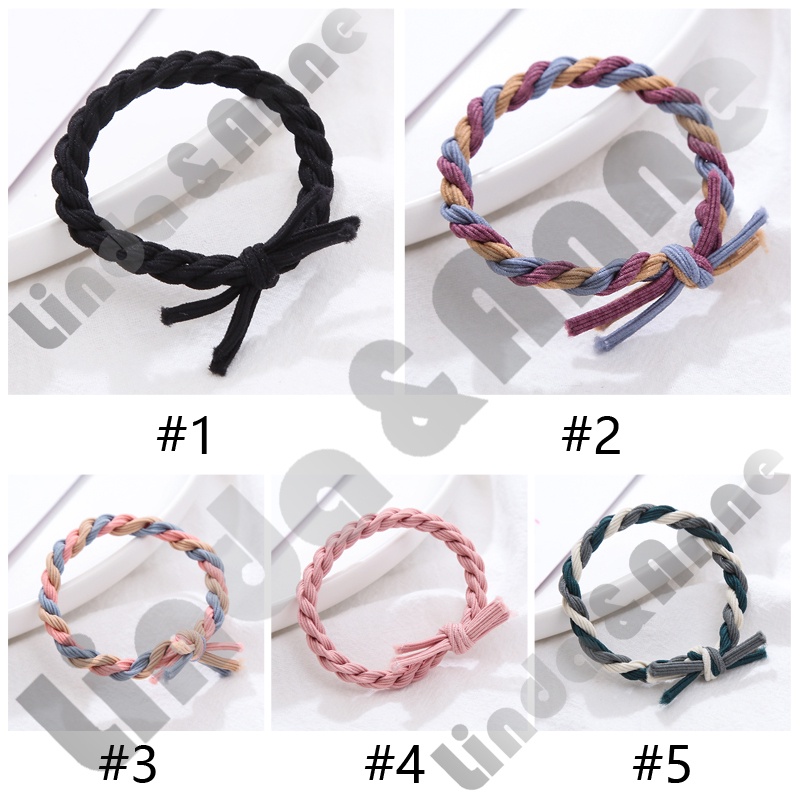 Ikat Rambut Korea Wanita Kepang Model Gelang Fashion Hair Accessories Import