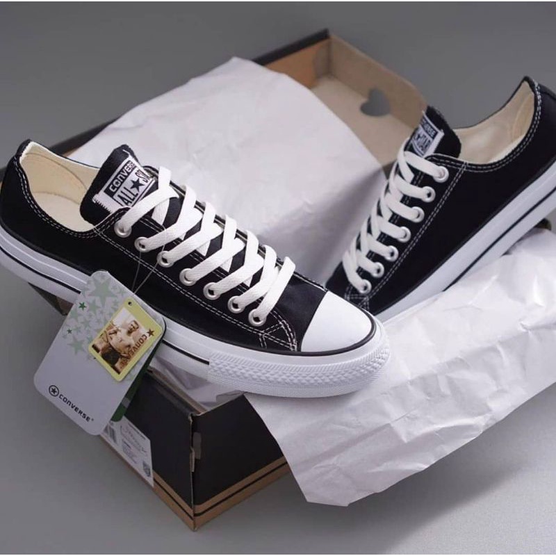 CONVERSE ALL STAR CLASSIC BLACK WHITE LOW