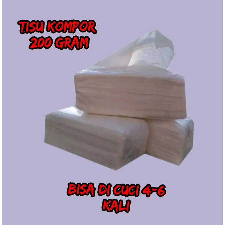 TISU KOMPOR BISA DI CUCI ULANG / TISSUE KOMPOR SERBAGUNA / TISSU MAGIC