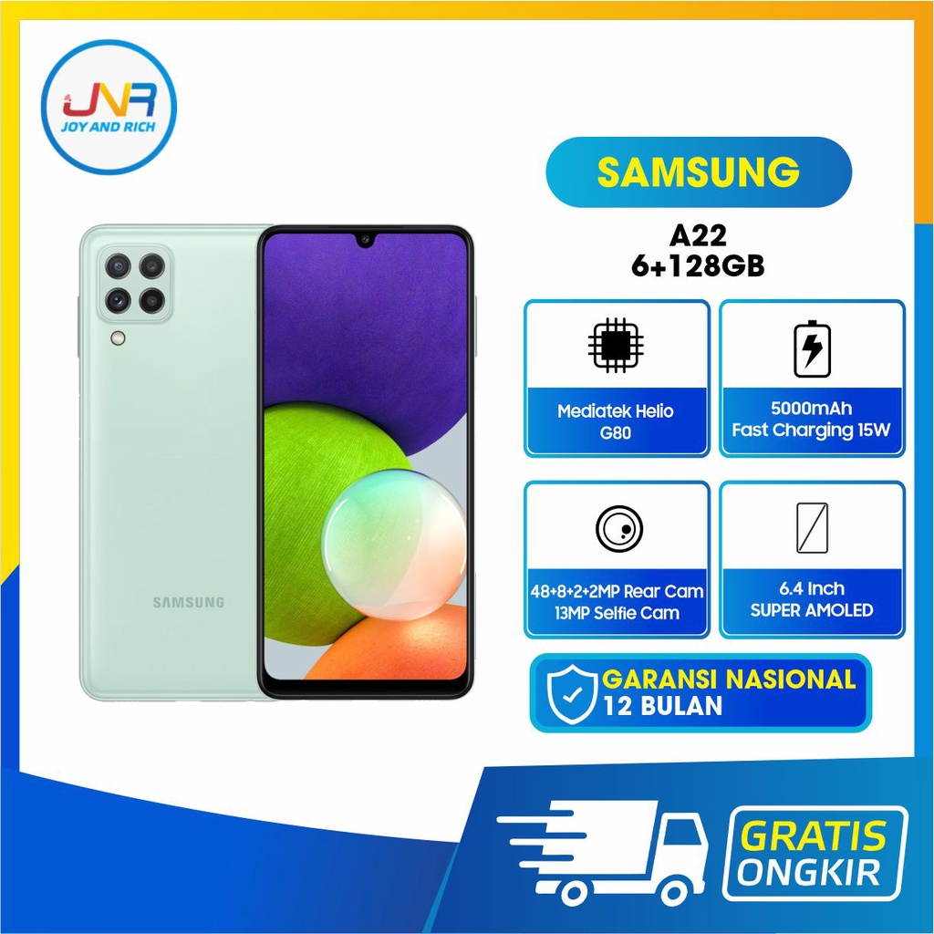 SAMSUNG A22 5G 6/128GB GARANSI RESMI SEIN SAMSUNG INDONESIA-1