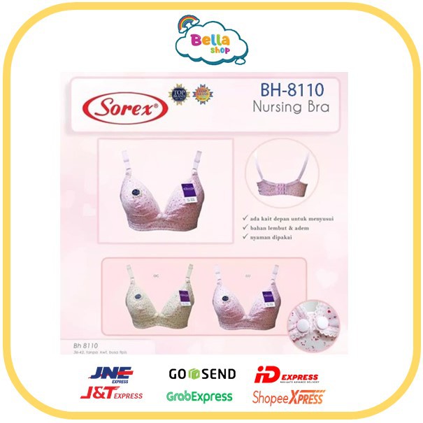 Sorex Bra Menyusui Motif Bunga Cantik Nursing Bra BH 8108  BH 8110 T- BELLA SHOP