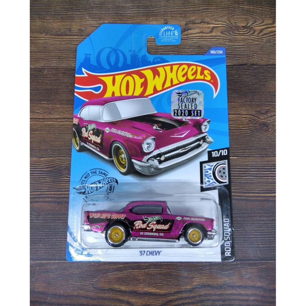 Hot Wheels 57 Chevy THS FS 2020 Treasure Hunt Super Factory Sealed $TH