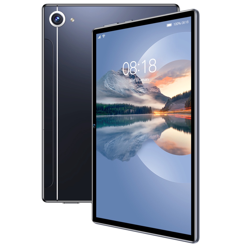 2022 Tablet Murah 5G Baru Galaxy Tab A8 Tablet 12GB+512GB Tablet Pembelajaran Tablet Android laris manis SIM+WIFI Tablet PC-Hitam