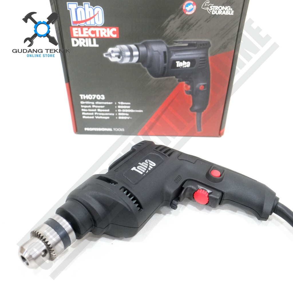 Mesin Bor Tangan 10mm TOHO TH0703 / Bor Tangan Listrik TH 0703 TOHO Elektric Drill TOHO