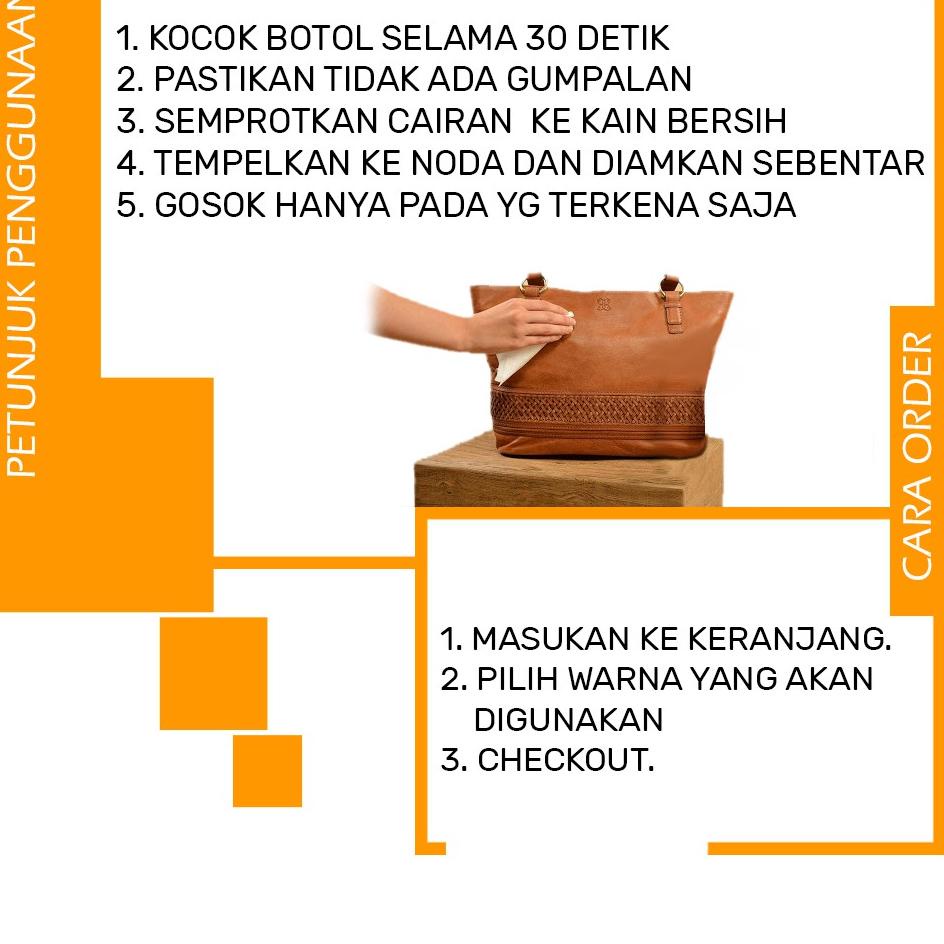 

TELAH HADIR Leather Stain REMOVER (penghapus noda kulit) Untuk Perawatan Sepatu dan Tas ☆ 864