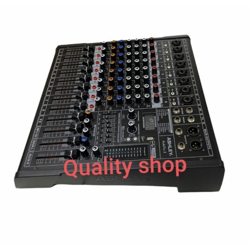 MIXER 8CH ASHLEY AUDIOPRO8 /AUDIO PRO 8 /AUDIOPRO 8 ORIGINAL