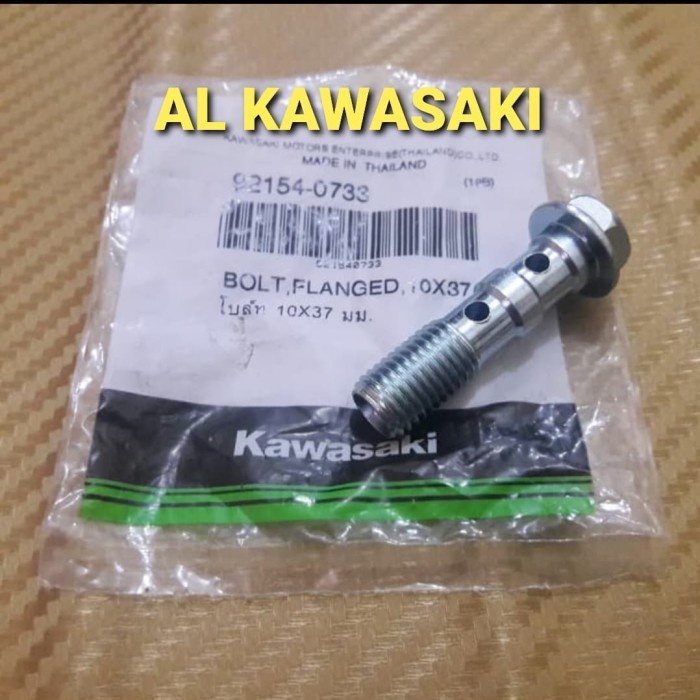 Dijual Baut Baud Screw Banjo Bolt Selang Rem Lubang Dobel Er6N Ori Trendi