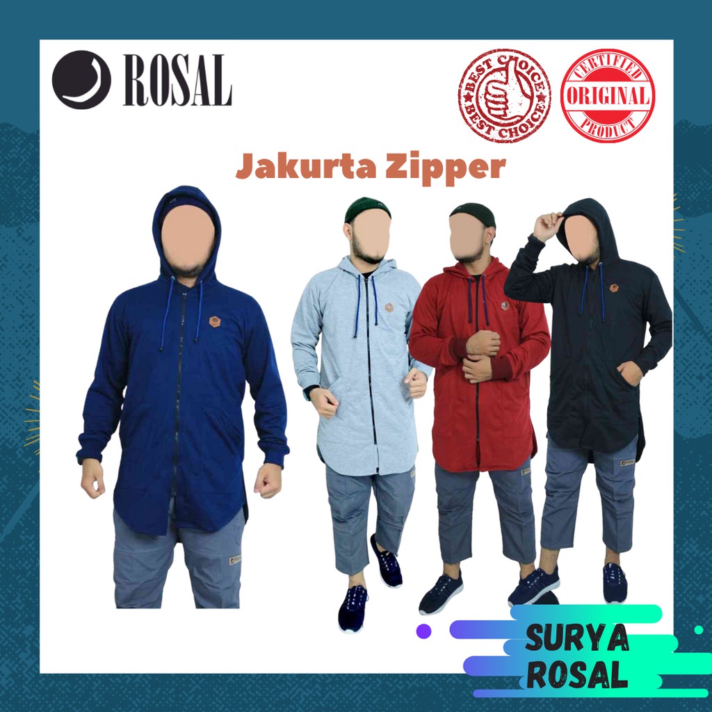 Jaket Zipper - Jaket Sweater Pria  - Jakurta Zipper - Jaket Sweter - Sweater Jaket Resleting Cowok