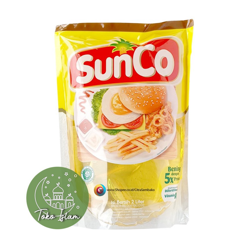 

SunCo Refill 2 Liter Pouch Minyak Goreng Baik