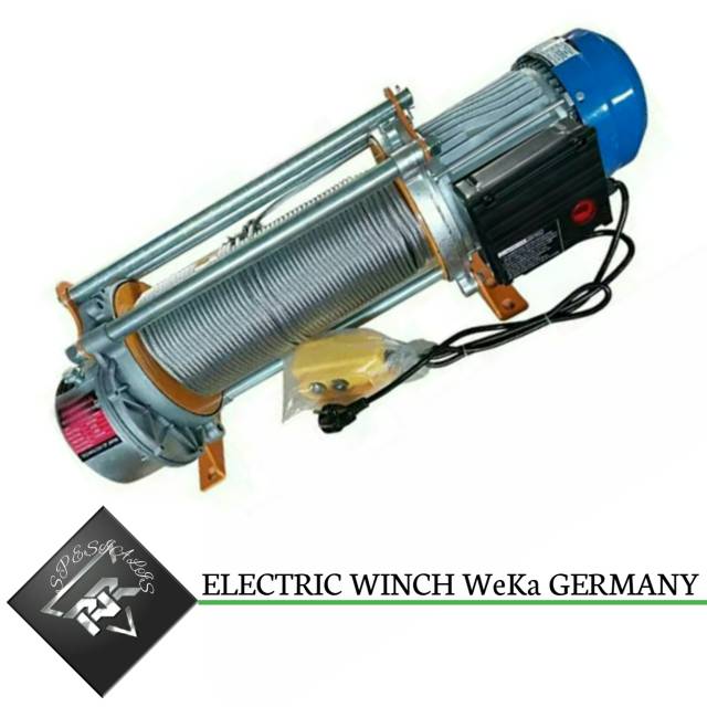 Electric Hoist WeKa (OPT) 1500kg x 100 meter Elektrik Hois 220V