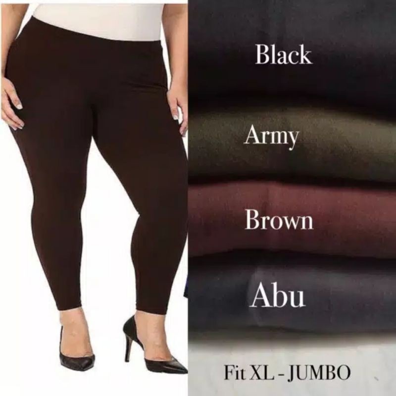 Celana leggings JUMBO muat 50kg-100 kg