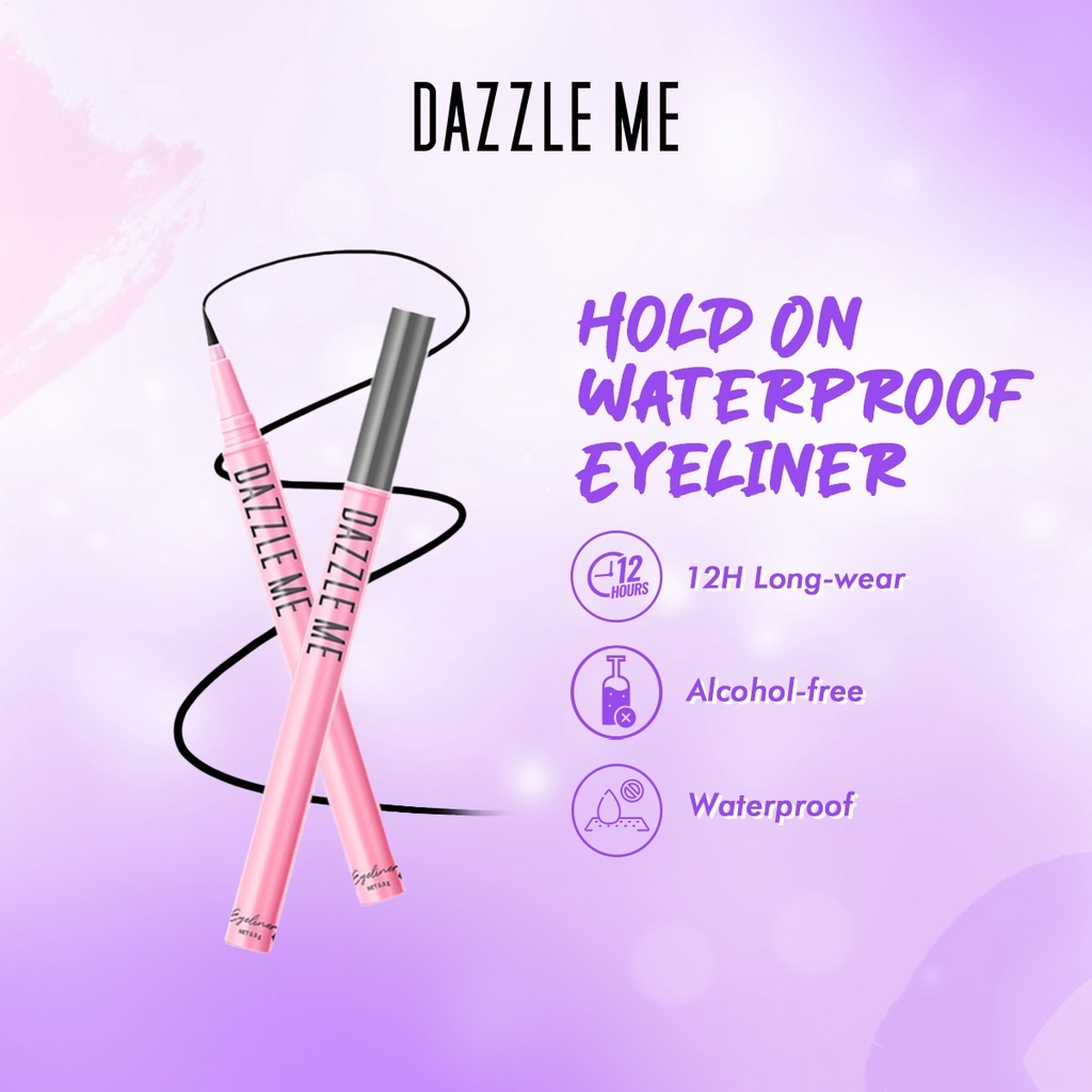 ★ BB ★  Dazzle Me Hold On Waterproof Eyeliner - Black