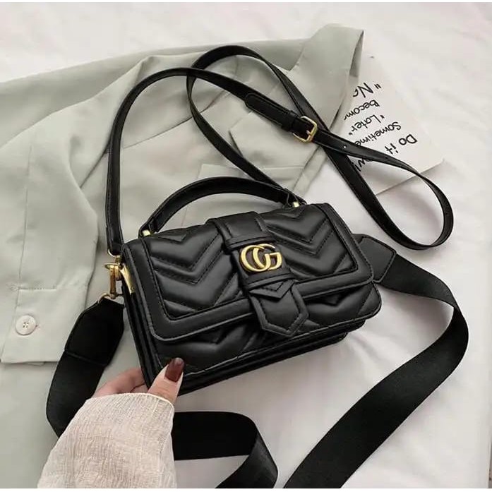 EL 5412 RISCE TAS SELEMPANG IMPORT WANITA CEWEK PEREMPUAN JAKARTA BATAM