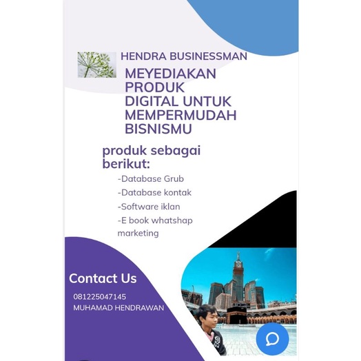 produk digital,software iklan otomatis,database kontak,database grup,template desain