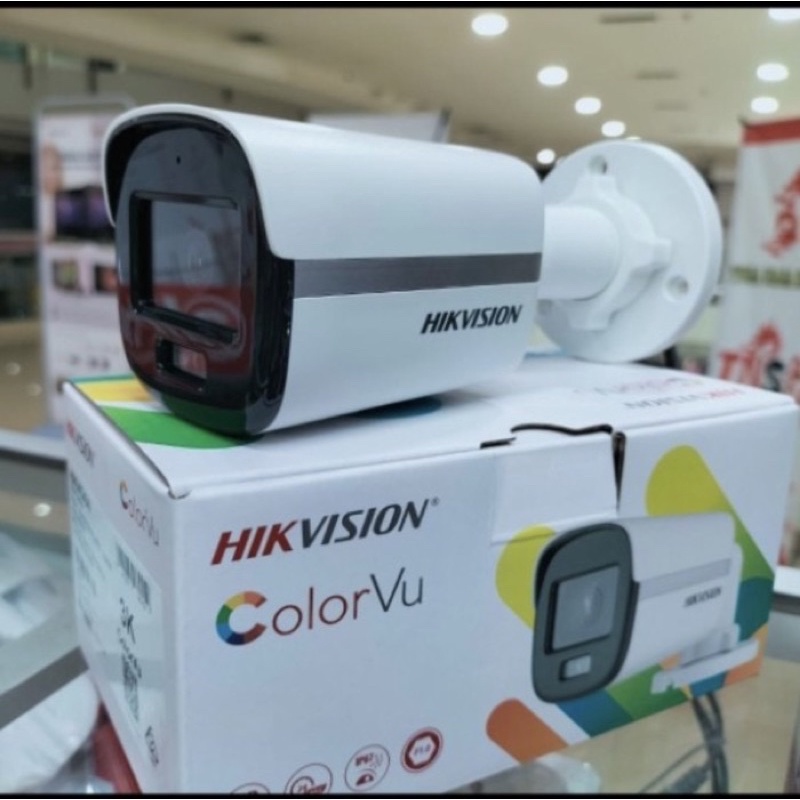 Camera CCTV HIKVISION 5MP Colorvu + Audio DS-2CE10KFOT-PFS