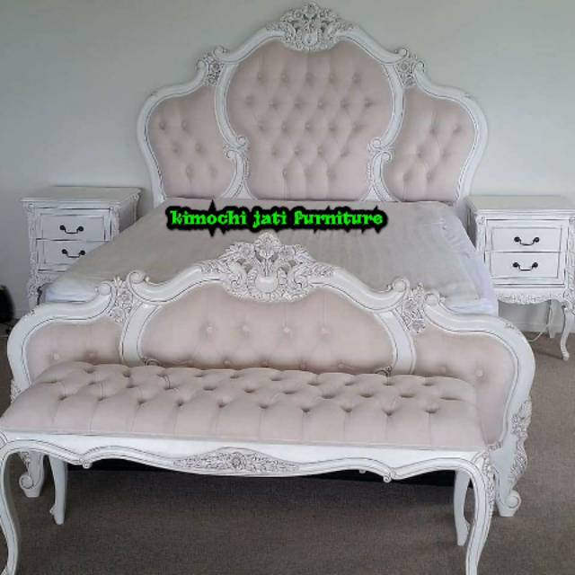 Tempat tidur set duco mewah tempat tidur mewah mebel jepara
