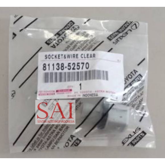 Soket Lampu Senja Innova, Viting Lampu Senja Innova, Soket Colokan Lampu Senja Innova Original