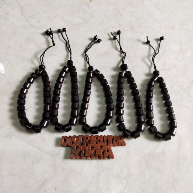 ( SUPER MURAH ) Grosir 5 pcs gelang kokka kaukah fukakah koka mardjan buntut hitam