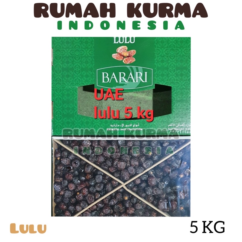 

Kurma Barari Lulu 5 Kg BPOM ORIGINAL