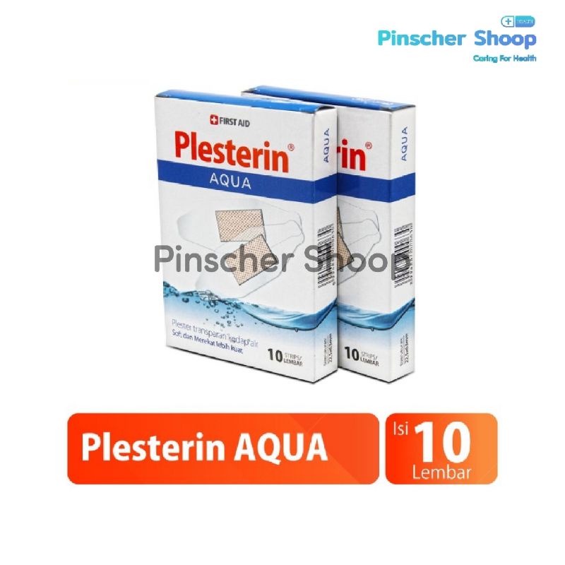 Plesterin Aqua Soft Transparan Anti Air Isi 10 Pcs