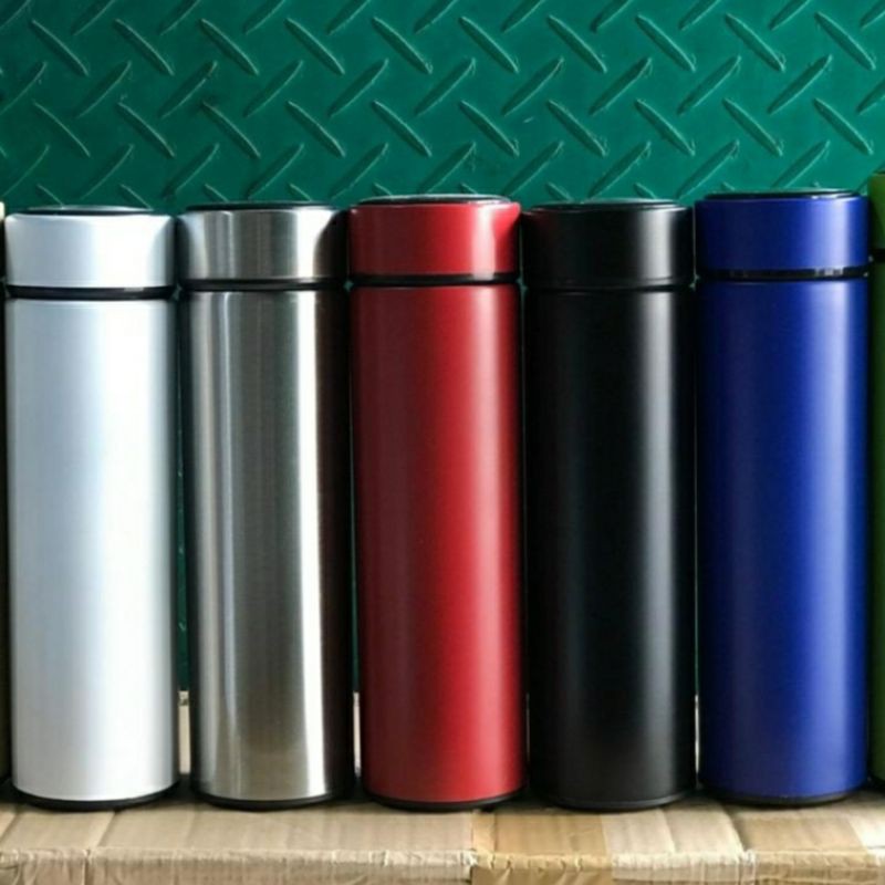 Termos Tumbler panas dingin stainless vacum life polos 500 ml promosi