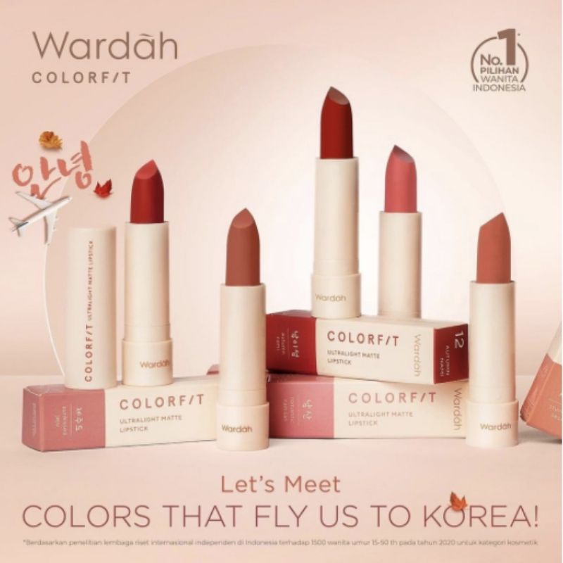 lipstik colorfit wardah