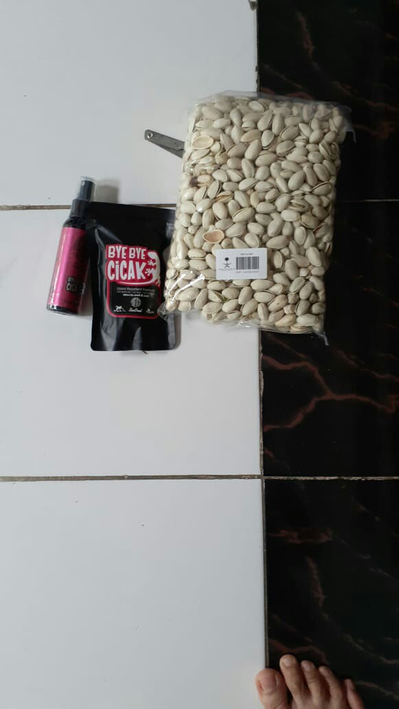 Paket Pengusir Cicak Bye Bye Cicak Gel Dan Spray