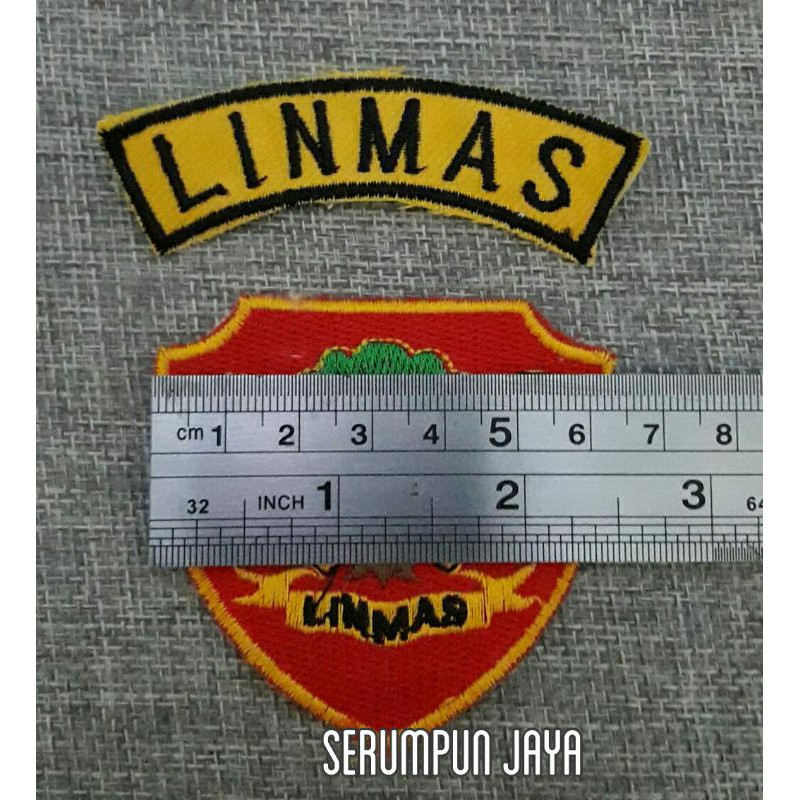 EMBLEM PATCH BORDIR LINMAS - EMBLEM LINMAS